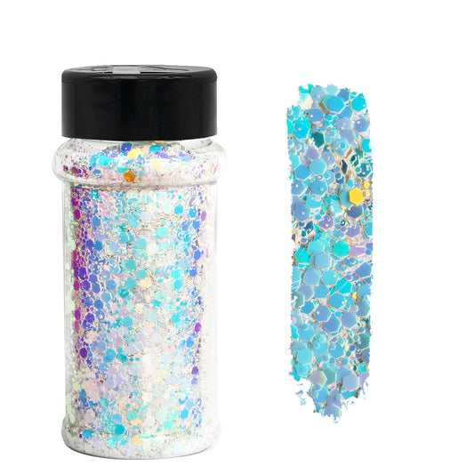 Sea Glass Sparkle Shaped Glitter