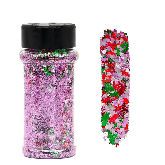 Starlight Sangria Shaped Glitter