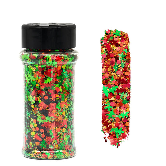Mistletoe Magic Shaped Glitter