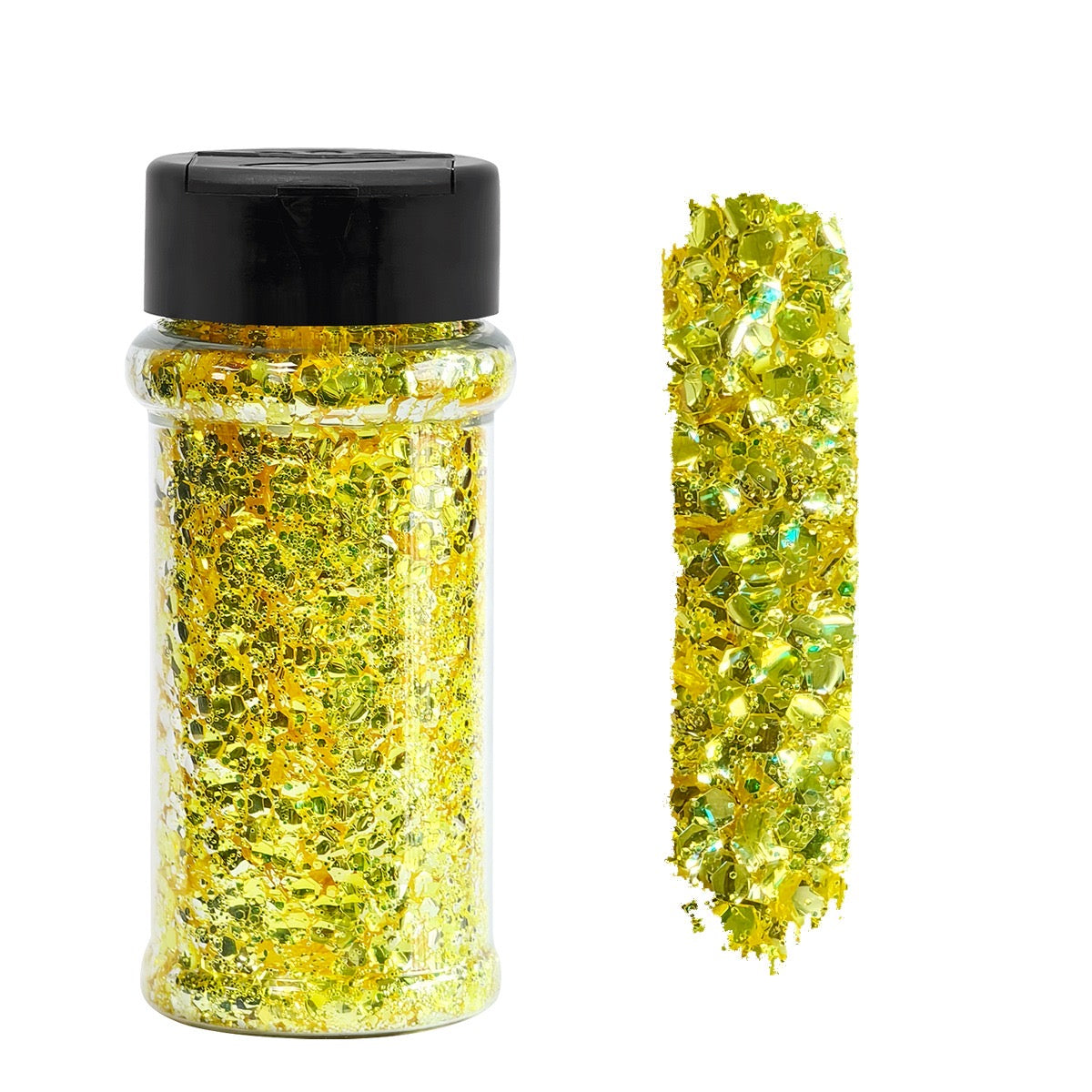 Laser Limeade Bubble Glitter