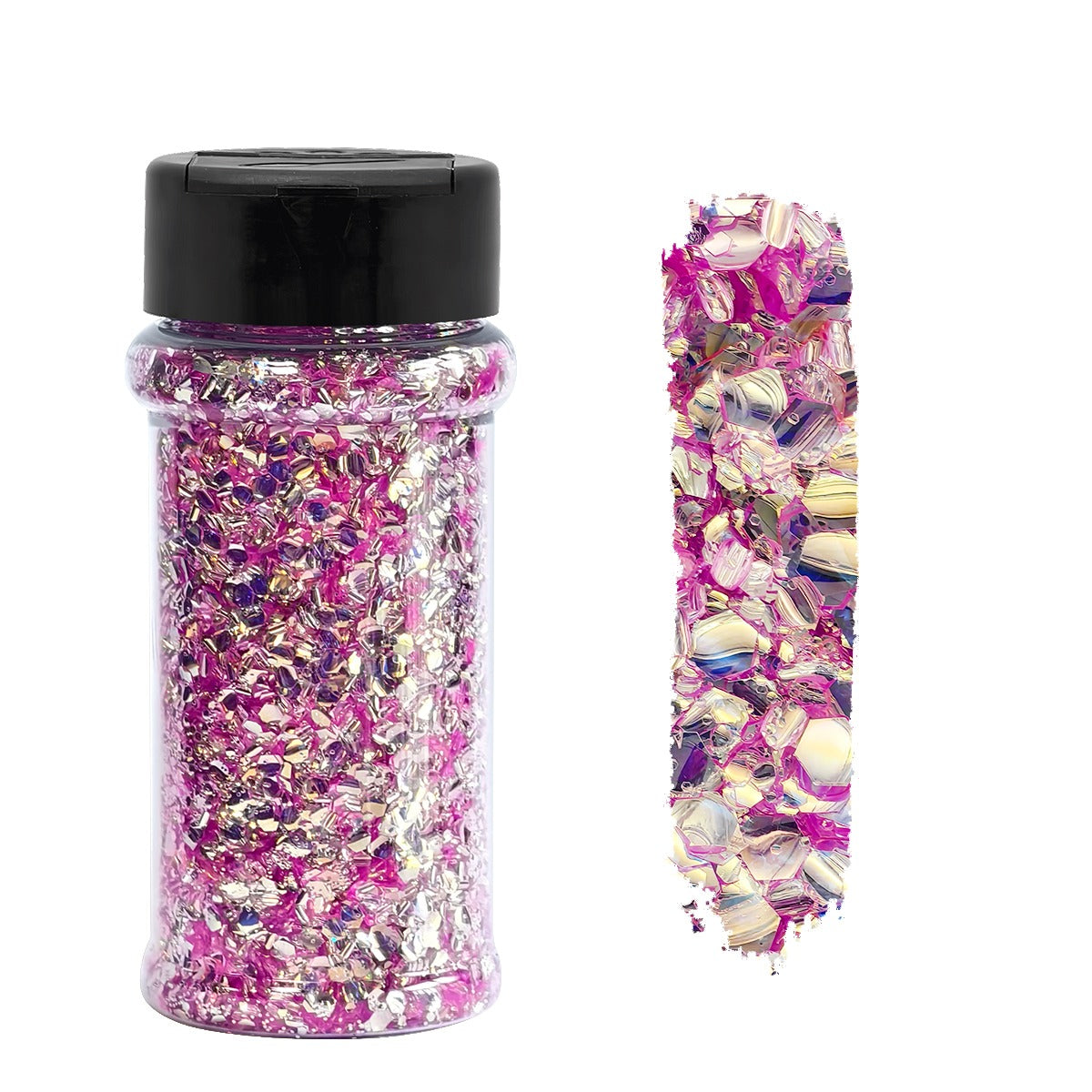 Magenta Majesty Bubble Glitter