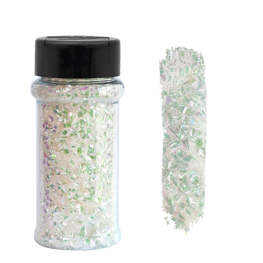 Frosted Fairy Glass Bubble Glitter